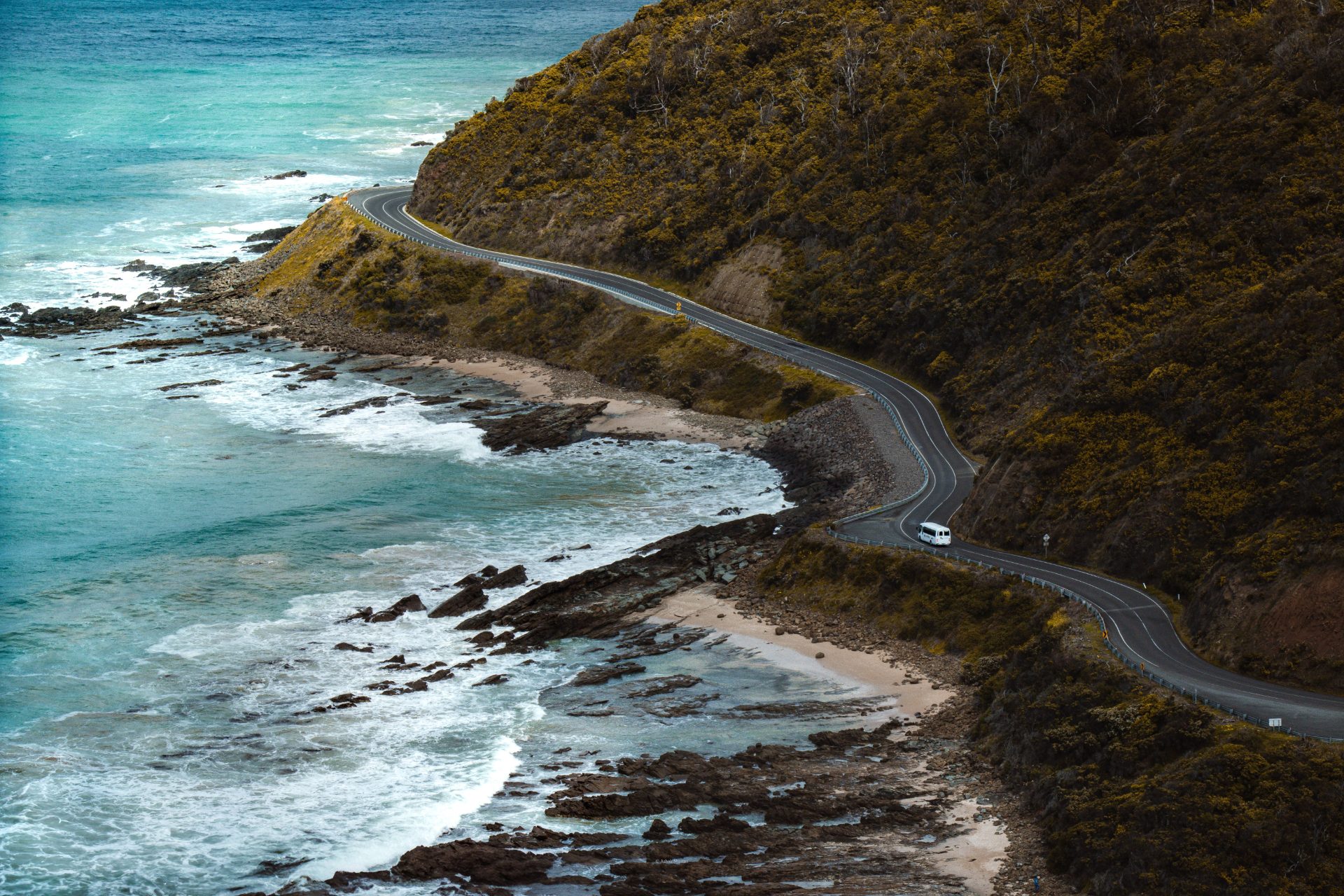 Sea Cliff Bridge, Clifton NSW — coastal road winding above the Pacific